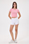 Ironically Hot Stone Printed Crop Baby Tee - 3