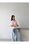 Premium Viscose Crew Neck Comfortable Fit Short Sleeve Flexible Summer Knitwear Blouse - 3