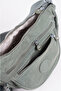 Krinkıl / Klinkır Waterproof Lightweight Multi-Compartment Half Moon/Crescent Crossbody Shoulder Bag Gray 147L - 6
