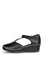 Lothbrok 2234 Black Genuine Leather Summer Women's Shoes - 4