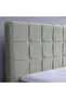 HERMONIA HEADBOARD VELVET WHITE L-150 : H-125 CM - 3
