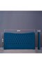 MARS HEADBOARD VELVET BLUE L-200 : H-125 CM - 4