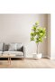 Glaucous Cassia Artificial Tree With Flowers H120cm - Yellow