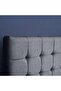 VISTA HEADBOARD CHANEL GREY L-200 : H-125 CM - 4