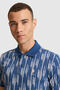 Men's Light Navy Blue Regular Fit Polo Neck T-Shirt 50322387-Vr059 - 2