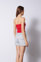 Polka Dot Top Red - 4