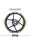 Yamaha Wheel Sticker Set High Quality 16-Piece Wheel Set Yamaha Compatible