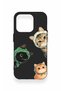 iPhone 15 Pro Compatible Cat Team Patterned Silicone Case - 2