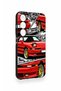 Samsung S23 Compatible Red Supra Patterned Silicone Case - 3