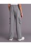 Senior Boys Grey Baggy Cargo Pants - 3