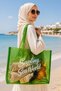 Transparent Beach Bag 45X30X12 cm – Large Size Women's Shoulder and Hand Bag, Water Resistant - 3