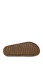 Women's Brown Double Buckle Nubuck Leather Slippers 26Sfd5021V3 - 5