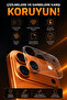 iPhone 17 Pro Compatible Camera Lens Frame Protector Transparent Full Coverage Anti-Scratch Camera Protection Film - 2