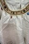 Ekru Embroidered Collar Long Dress 3454 - 6