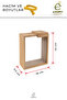 2000 ml Bamboo Lid Food Container Legume Storage Container Kitchen Organizer Single Storage Box - 3