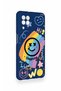 Samsung A22 Compatible Happing Smile Patterned Silicone Case - 3