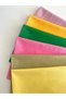 6 Pieces of Cotton Plain Light Colored Fabric, Width 50 Cm, Cotton Fabric for Hobby Projects, Bags, Wallets, Pouches - 2