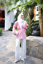 Pink Elastic Waist Dabıl Jacket - 3