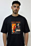Naruto Uzumaki_1 Design Printed Oversize Black T-Shirt