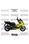ملصق تزييني لدراجة هوندا PCX 2021-2024، طقم جاهز لتزيين المحرك بلونين، جودة عالية