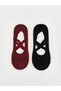 Non-Slip Sole Women's Yoga and Pilates Socks, Pack of 2 (S6)