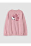 Vizyon New Season Crew Neck Printed Girls' Sweatshirt - 3