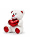 60 cm Shiny Hearted Teddy Bear Plush Toy - 2