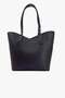 67-8133 Women's Suede Black Shoulder and Shoulder Bag - 6
