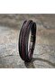 Red Black Multi Leather Bracelet 18393B2D6 - 3