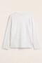 Women's Long Sleeve T-Shirt Western Rush Printed White – Stretchy Fabric, Comfortable Fit, Crew Neck - 2