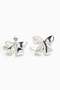 Bow-shaped stud earrings - 5
