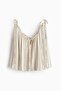 Oversized tie-strap top - 4