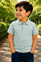 Boys Basic Polo T-Shirt S/S, 36M - 2