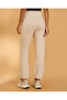 Women Beige Straight Leg Joggeres - 3