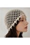 Mesh Knit Bandana – Stylish Bohemian Summer Beanie - 4