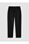 Black Regular Fit Men's Sweatpants - 5