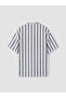 Lcw Kids Navy Blue Striped Boys' Shirt - 4