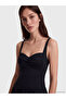 Alita City Lcw Dream Black Plain Women's Swimsuit with a Difference - 3