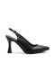 Genuine Leather Women's Daily Comfortable Classic Heeled Shoes Dd9783