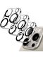 Camera Lens Protector for iPhone 15 Pro/Pro Max, 9H Tempered Glass, Anti-Scratch, Case Friendly, HD Clear, 3-Pack