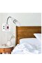 Flexible E27 Lamp Bulbs Holder Converter Adapter UK Plug AC Power to E27 LED Bulbs Socket Adapter with On/Off Switch - 4