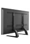 Universal TV Stand Tabletop Mount by 5Rcom: Supports 22 to 65 inch Flat Screen TVs, Adjustable Height, Max 88lbs Capacity, VESA 800 x 500mm - Stable TV Legs for Plasma, LCD, LED Screens