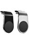 Car Air Vent Mount Metal magnet bracket Holder Stand for iPhone Mobile Cell Phone GPS Navigator Holder(black) - 4