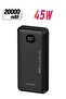 20000mAh Power Bank with Built-In Lightning, Type-C & Micro USB Cables, Fast Charging - 2