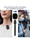 Interview 3-in-1 Dual Wireless Microphone System – Black | Pro Lavalier Mic Kit with 2 Transmitters & 1 Receiver - 3