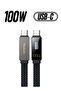 Rhythm Series 100W Type-C to Type-C Fast Charging Data Cable 1.2m – High-Speed Power and Data Transfer