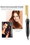 Electric Hot Flat Hair Straightening Smoothing Heating Iron Comb Brush - 4