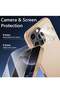 iPhone 16 Pro Gold Case – Ultra-Thin Matte Cover with Upgraded Camera Lens and Screen Protectors, Soft Touch Anti-Scratch Shockproof Desi - 3