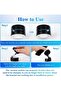 2025 Vacuum Magnetic Suction Phone Holder, Foldable, Portable, Double-Sided, Adjustable, Black - 3