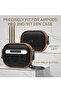 Electroplated Case for AirPods Pro 2nd Gen 2022, Dual Lock Shockproof Hard Shell Cover - 4